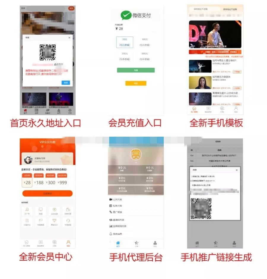 最新实用视频打赏系统稳固版 PHP源码 图片